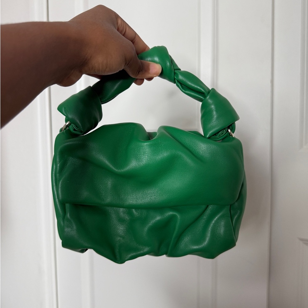 Green Leather Women's Bag